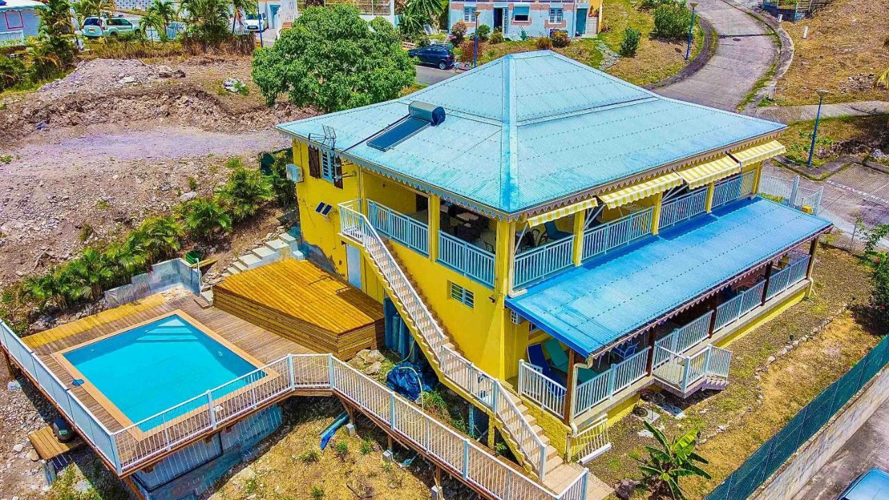Ocean Bleu 972 Rouge N 4 Apartment Les Anses-d'Arlets Ngoại thất bức ảnh
